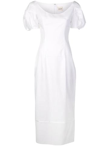 Khaite Allison Dress - White