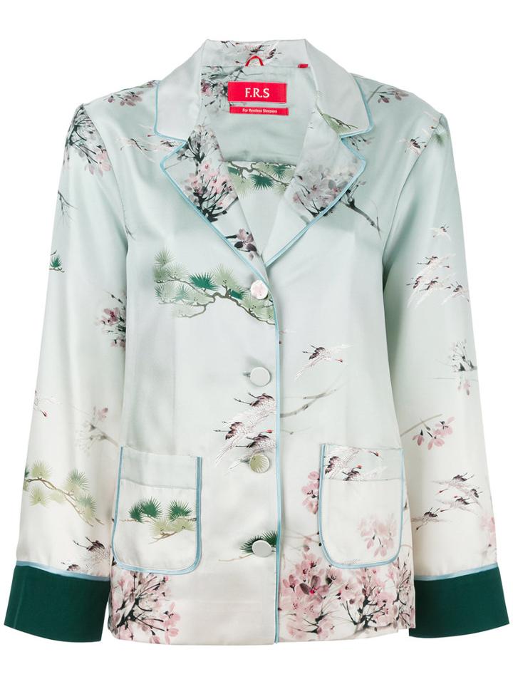F.r.s For Restless Sleepers Ade Pyjama Shirt, Women's, Nude/neutrals, Silk