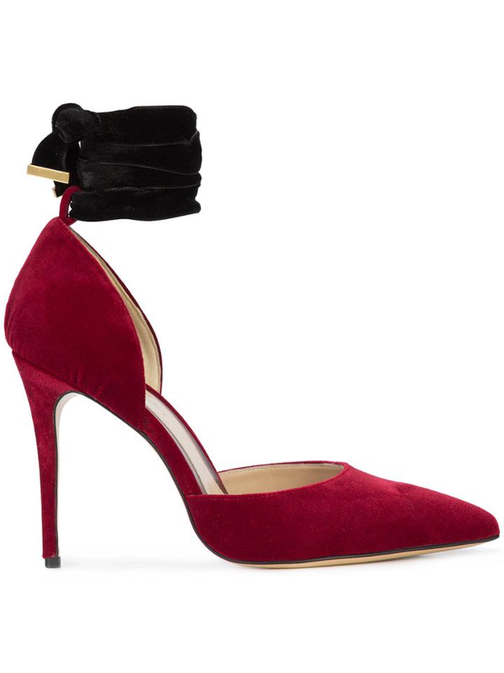 Monique Lhuillier Shayla Pumps - Red