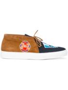 Joshua Sanders Denim Front Slip-on Sneakers - Brown