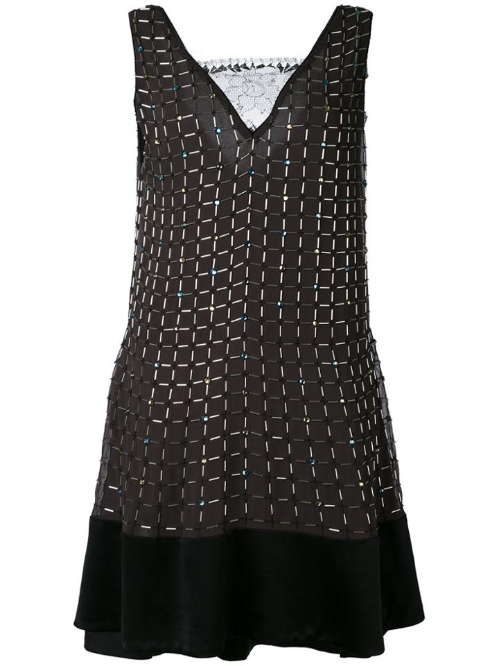 Koche Flared Dress - Grey