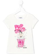 Moschino Kids Popcorn T-shirt, Girl's, Size: 12 Yrs, Nude/neutrals
