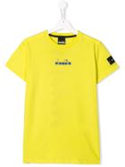Diadora Junior Logo T-shirt - Yellow