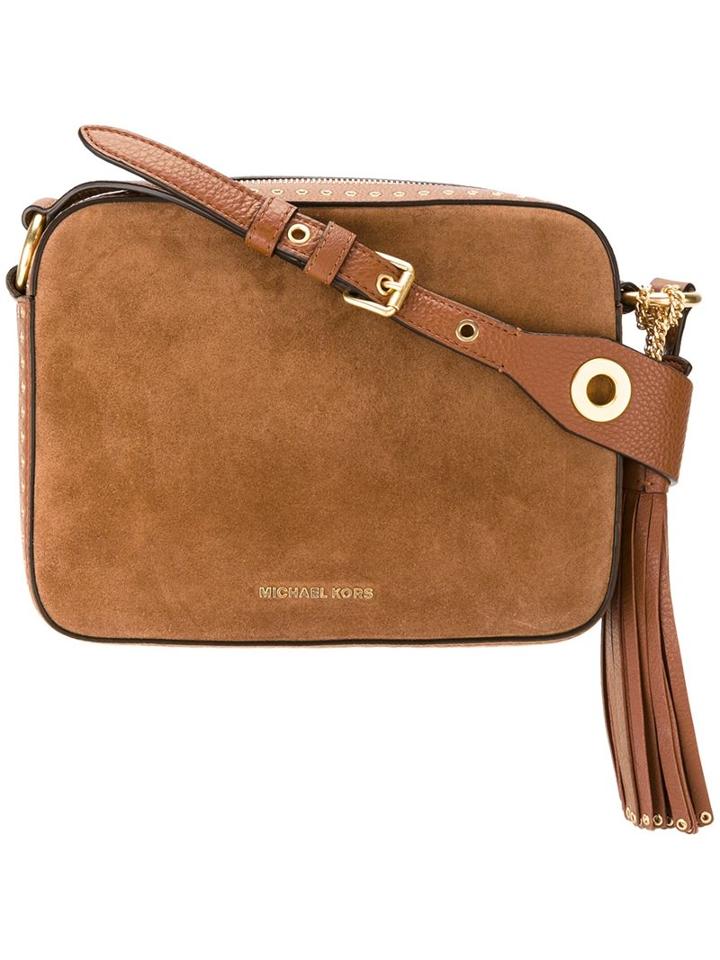 Michael Michael Kors Large 'brooklyn' Camera Crossbody Bag
