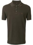 Ermenegildo Zegna Stitch Detail Polo Shirt - Green