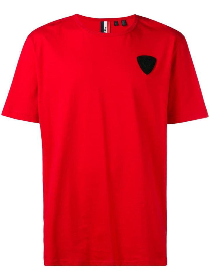 Rossignol Contrast Patch T-shirt - Red