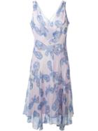 Diane Von Furstenberg 'papillon Ombre Periwinkle' Dress