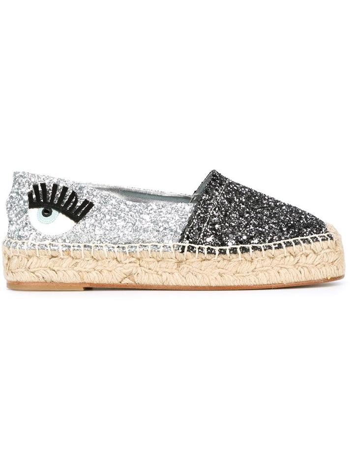 Chiara Ferragni 'natalie' Glitter Espadrilles