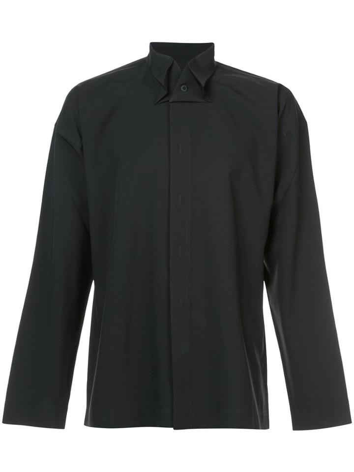 Homme Plissé Issey Miyake Plain Shirt - Black