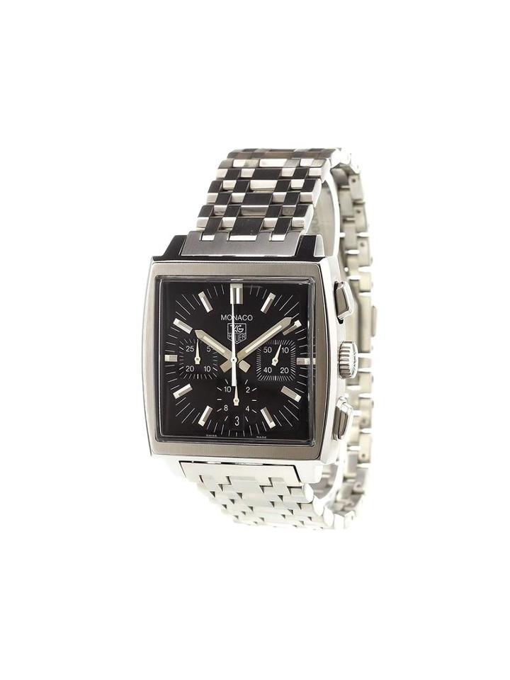 Tag Heuer 'monaco' Analog Watch, Men's, Stainless Steel