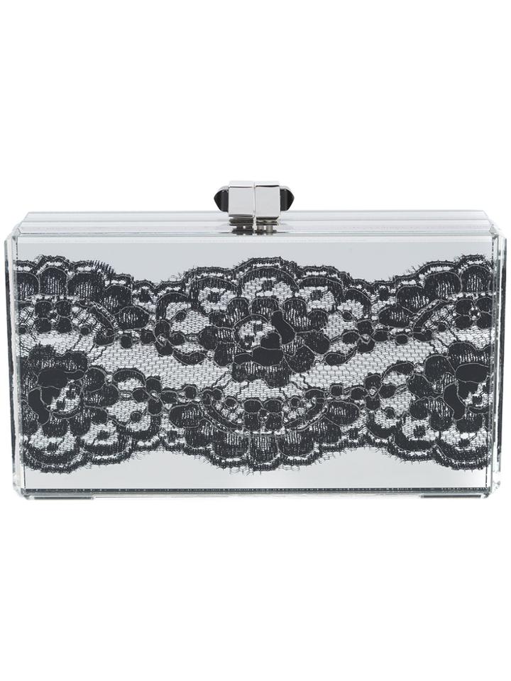 Judith Leiber Couture Boudoir Rectangle Clutch - Metallic