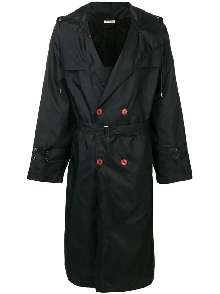 Marni Oversized Trench Coat - Black
