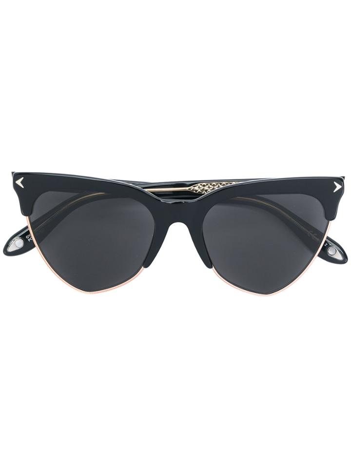 Givenchy Eyewear Cat Eye Sunglasses - Black