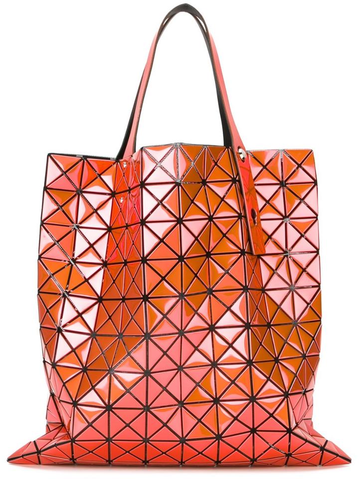 Bao Bao Issey Miyake Geometric Panel Tote - Yellow & Orange