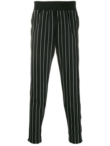 Daniel Patrick Striped Trousers - Black