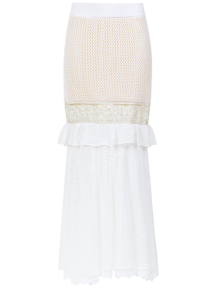 Cecilia Prado Talita Maxi Skirt - White