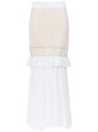 Cecilia Prado Talita Maxi Skirt - White