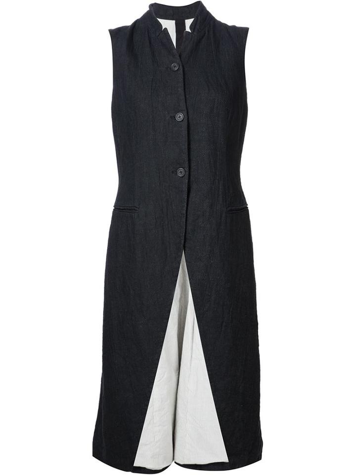 Forme D'expression Single Breasted Long Waistcoat