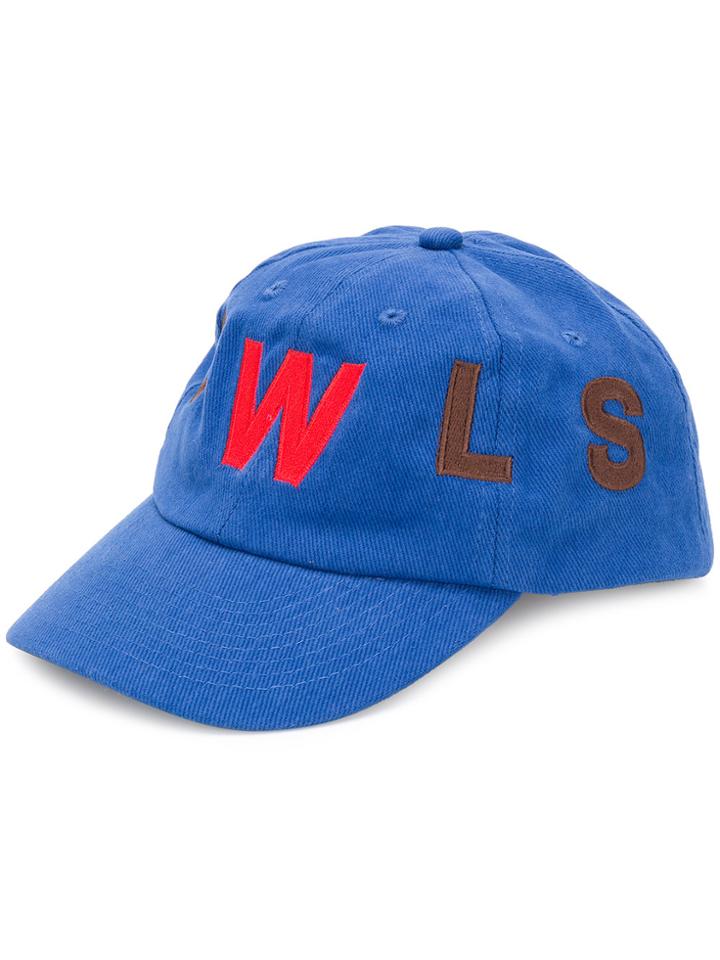 Walter Van Beirendonck Embroidered Cap - Blue