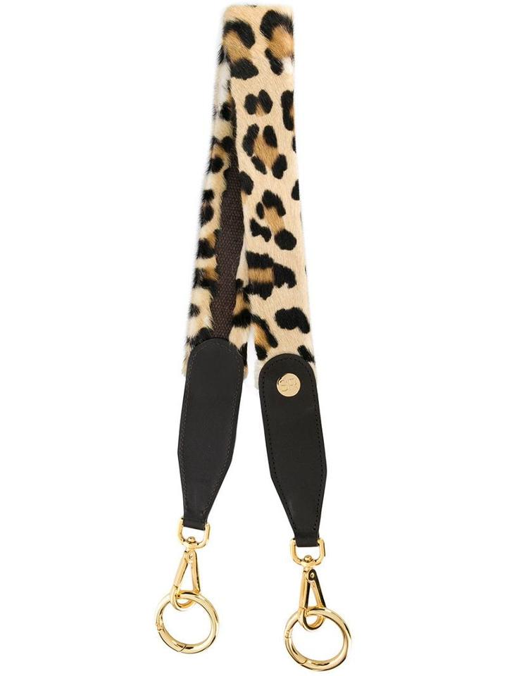 Simonetta Ravizza Leopard Bag Strap - Neutrals