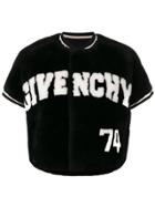 Givenchy Cropped Logo Jacket - Black