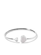 Chopard 18kt White Gold Happy Hearts Diamond Bangle - Unavailable