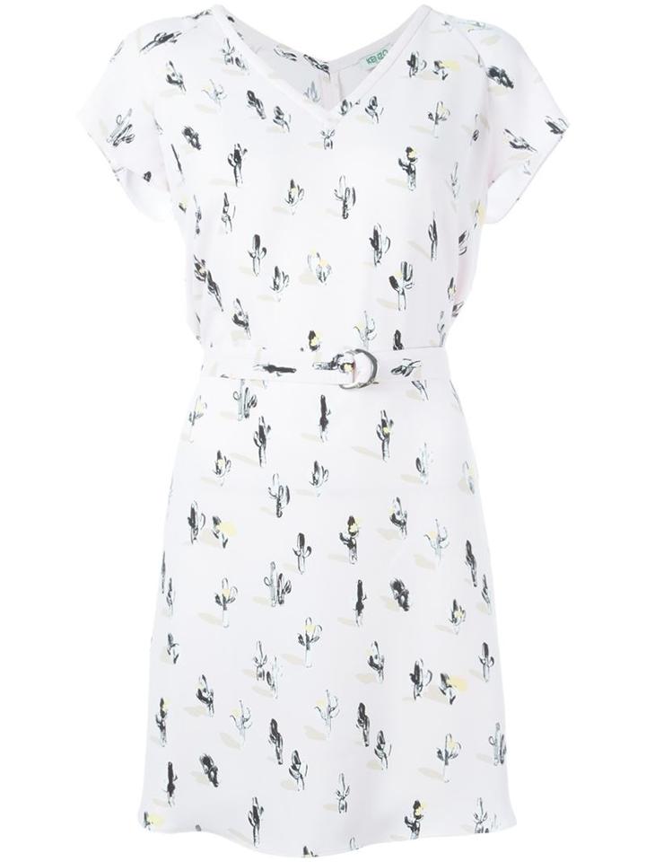 Kenzo Cactus Print Dress
