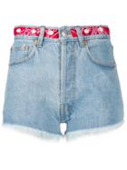 Forte Dei Marmi Couture Denim Cut Offs - Blue