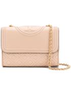 Tory Burch Fleming Shoulder Bag - Pink & Purple