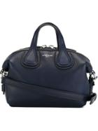 Givenchy Micro Nightingale Tote, Women's, Blue, Calf Leather