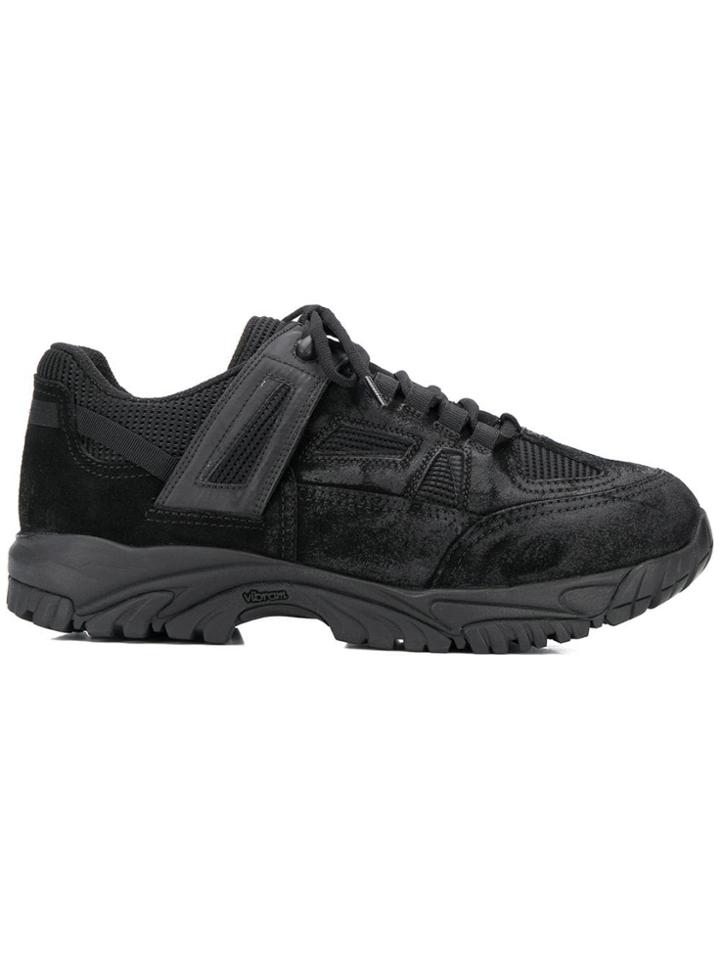 Maison Margiela Security Treatment Sneakers - Black