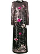 Temperley London Magnolia Maxi-dress - Black