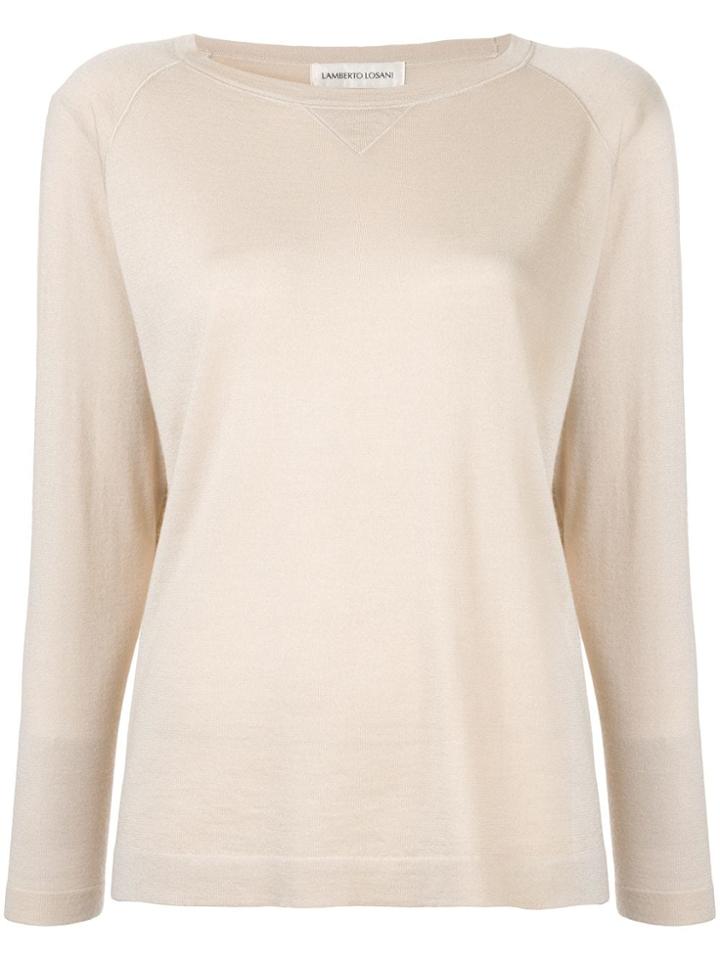 Lamberto Losani Basic Sweatshirt - Neutrals