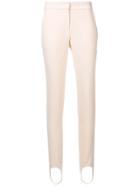 Gianluca Capannolo Stirrup Slim-fit Trousers - Nude & Neutrals