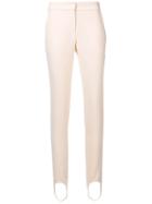 Gianluca Capannolo Stirrup Slim-fit Trousers - Nude & Neutrals