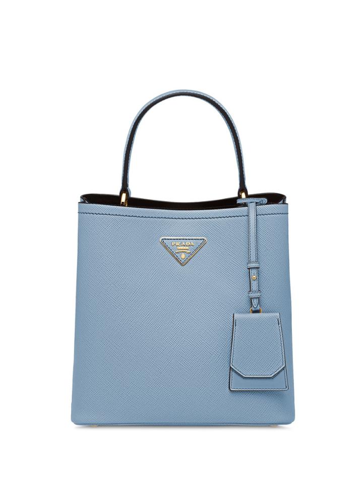 Prada Prada Panier Medium Bag - Blue