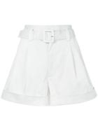 Marc Jacobs Belted Shorts - White
