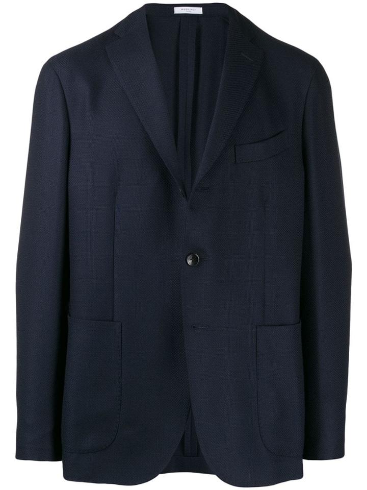 Boglioli Straight-fit Blazer - Blue
