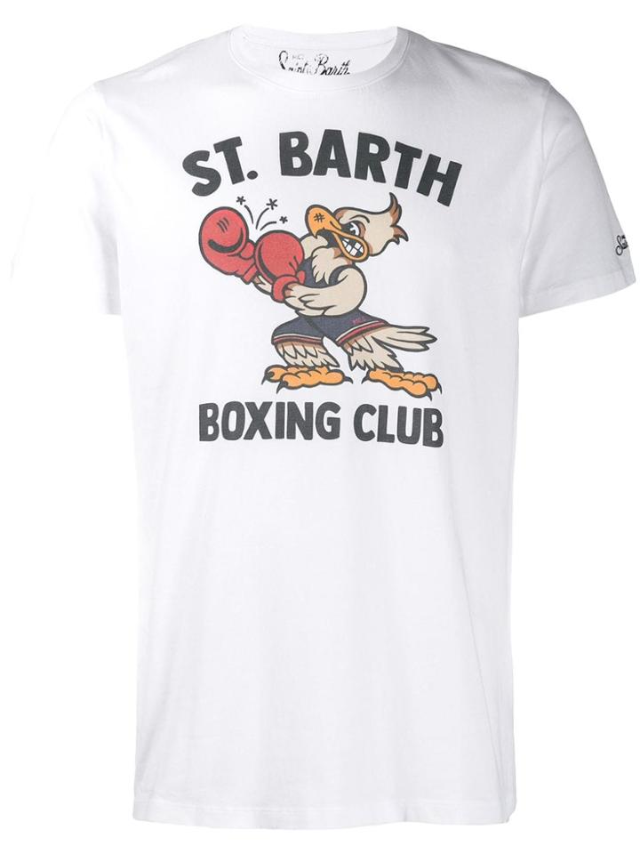 Mc2 Saint Barth Eagle Boxer T-shirt - White