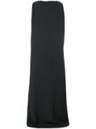 Chalayan Floor Length Column Dress - Grey
