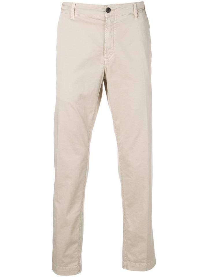 White Sand Straight-leg Trousers - Neutrals