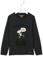 Finger In The Nose Peanuts Printed Long Sleeve Top, Boy's, Size: 8 Yrs, Grey