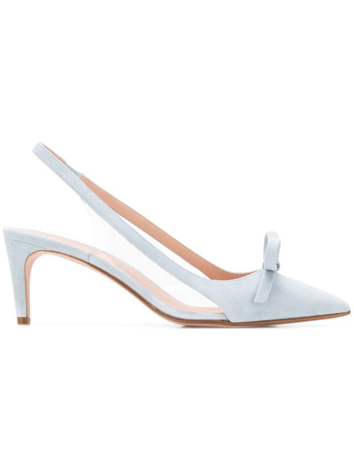Red Valentino Red(v) Pumps - Blue