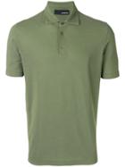 Lardini Short Sleeve Polo Shirt - Green
