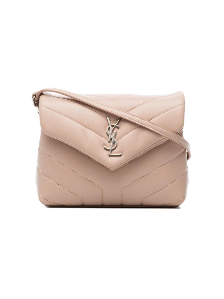 Saint Laurent Pink Loulou Monogram Mini Bag - Pink & Purple