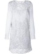 See By Chloé Guipure Lace Panel Dress