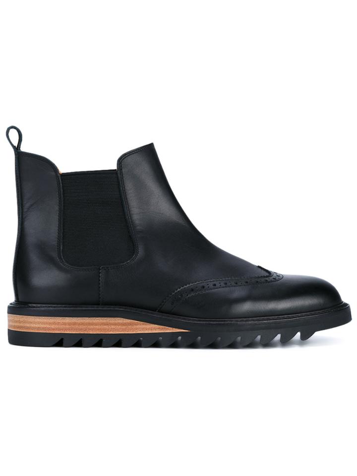 Hender Scheme Brique Chelsea Boots - Black