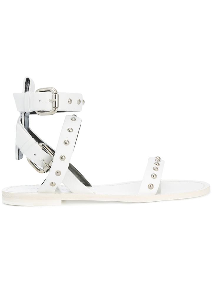 Thomas Wylde Pierce Sandals - White