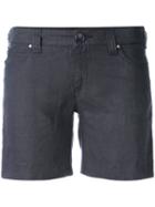 Cargo Shorts - Women - Linen/flax - 26, Blue, Linen/flax, Armani Jeans