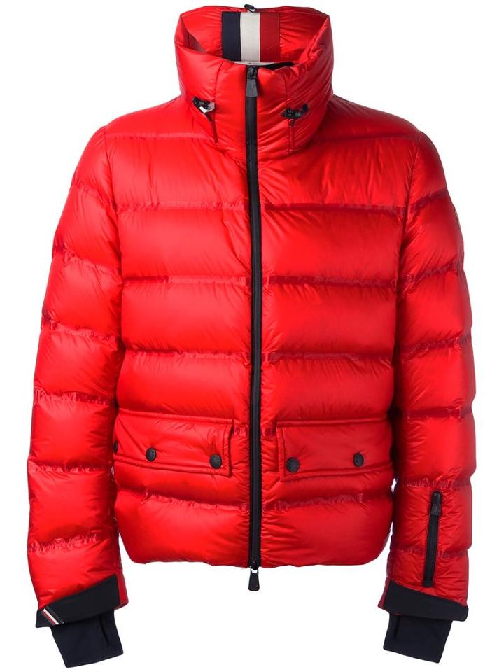 Moncler Grenoble Padded Jacket, Men's, Size: 3, Red, Polyamide/feather Down